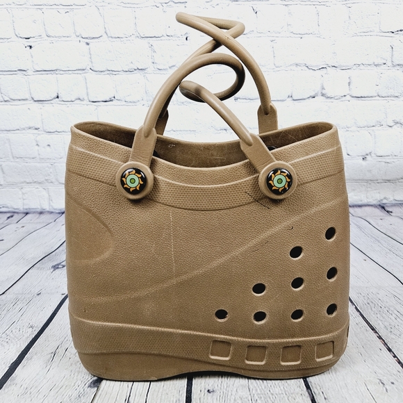 OPTARI | Sol tote croc style waterproof bag purse - Picture 2 of 10